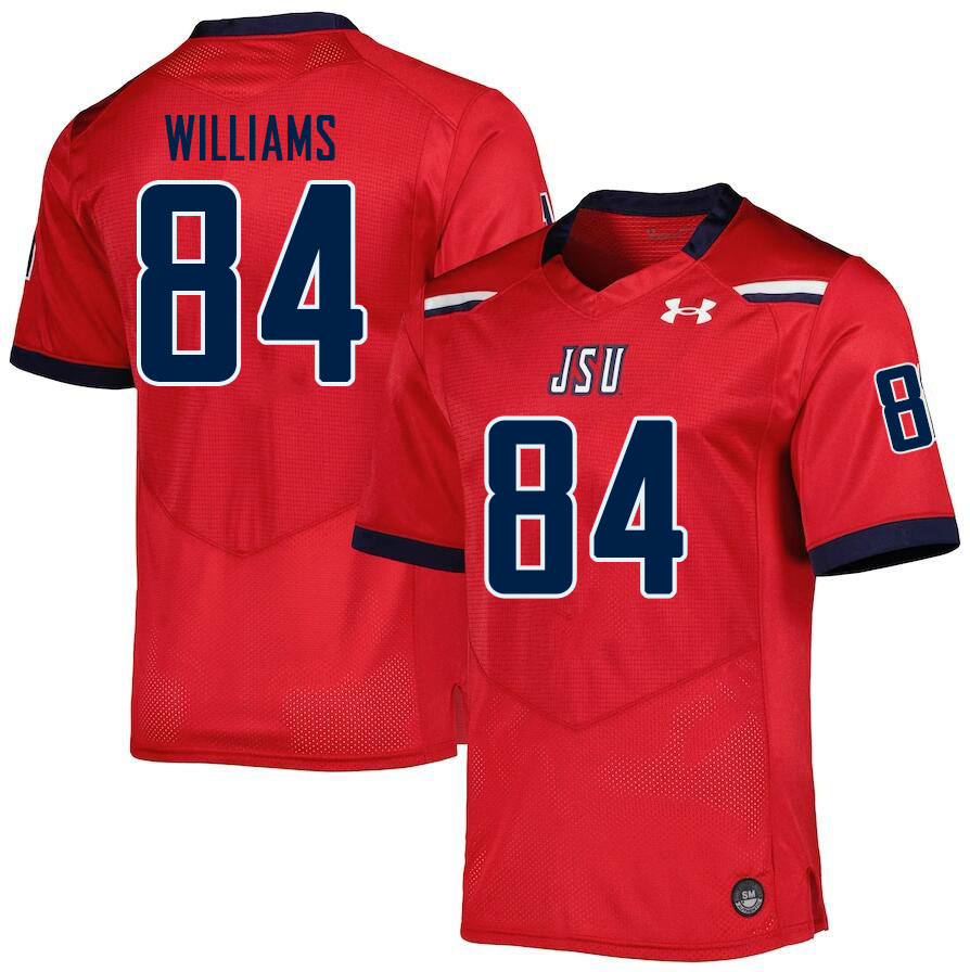 Men-Youth #84 Mike Williams Jackson State Tigers 2023 College Football Jerseys Stitched Sale-Red